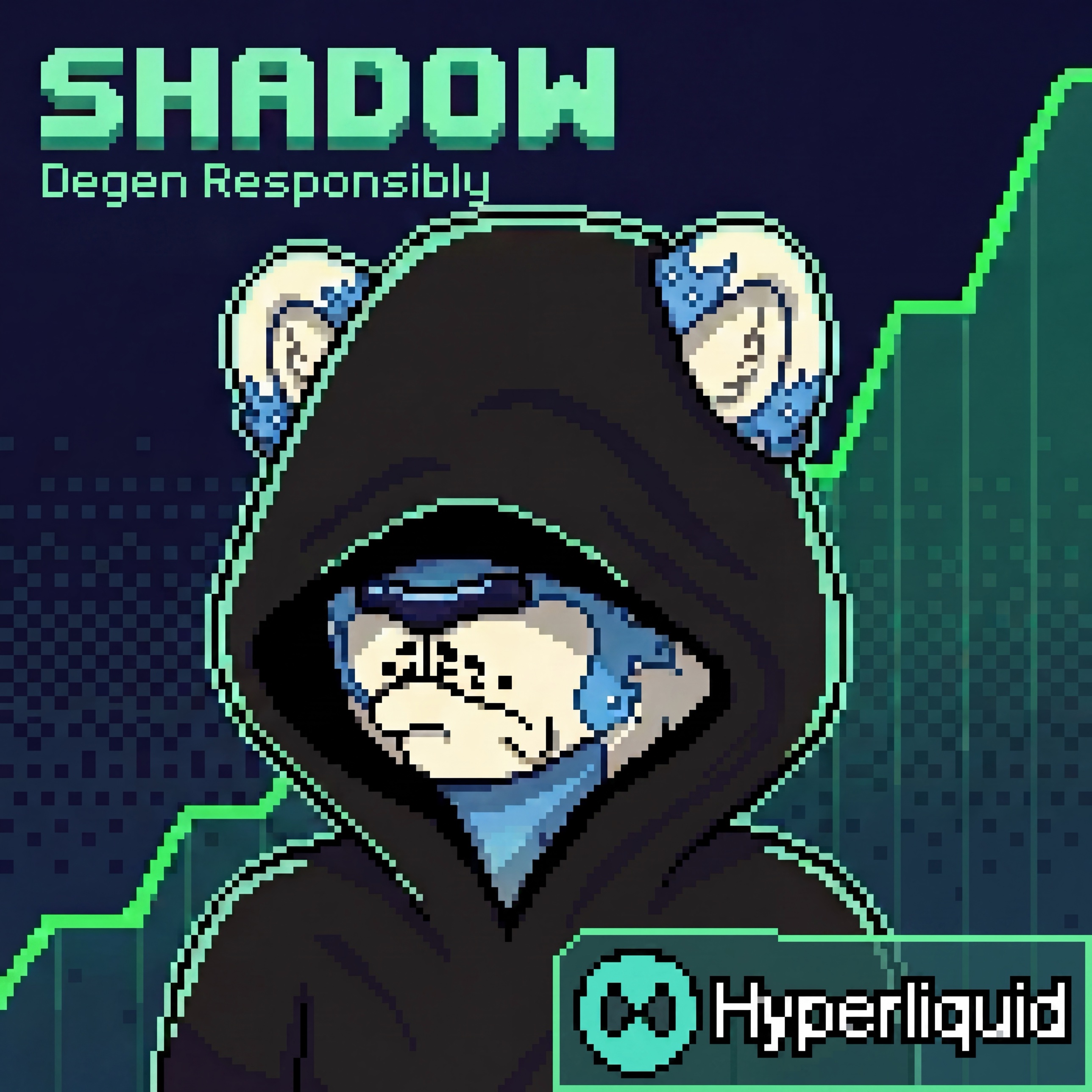 Shadow — the Degen-Responsibly market-read Tiger (paper-traded HyperLiquid perp reads)